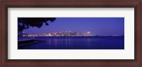 Framed San Diego in the Distance, Night View