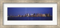 Framed Tribute in Light, World Trade Center, Lower Manhattan, Manhattan, New York City, New York State, USA