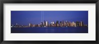 Framed Tribute in Light, World Trade Center, Lower Manhattan, Manhattan, New York City, New York State, USA