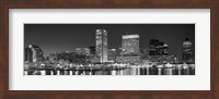 Framed City at the waterfront, Baltimore, Maryland, USA