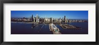 Framed Pier on a lake, Navy Pier, Chicago, Cook County, Illinois, USA 2011