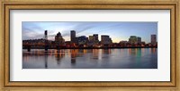 Framed Buildings at the waterfront, Portland, Multnomah County, Oregon