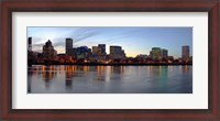 Framed Buildings at the waterfront, Portland, Multnomah County, Oregon, USA