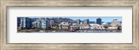 Framed Buildings at the waterfront, Portland, Multnomah County, Oregon, USA 2011