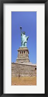 Framed Statue Of Liberty (vertical), Liberty Island, New York City, New York State