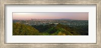 Framed Cityscape, Santa Monica, City of Los Angeles, Los Angeles County, California, USA