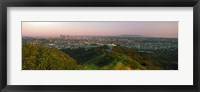 Framed Cityscape, Santa Monica, City of Los Angeles, Los Angeles County, California, USA