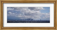 Framed Cloudy Sky Over Los Angeles