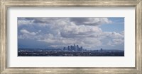 Framed Cloudy Sky Over Los Angeles