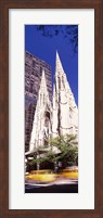 Framed Buildings in the city, St. Patrick's Cathedral, New York City, New York State, USA
