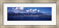 Framed City at the waterfront, Waikiki, Honolulu, Oahu, Hawaii, USA