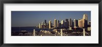 Framed Buildings in a city, Miami, Florida, USA