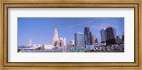 Framed Low angle view of downtown Kansas City
