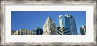 Framed Close up of buildings in Downtown Kansas City, Missouri