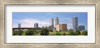 Framed Downtown Tulsa from Centennial Park, Oklahoma