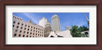Framed Close up of downtown buildings, Tulsa, Oklahoma