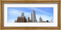 Framed DowntownTulsa skyline, Oklahoma