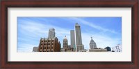 Framed DowntownTulsa skyline, Oklahoma