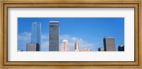 Framed Downtown skyline, Devon Tower, Oklahoma City, Oklahoma, USA