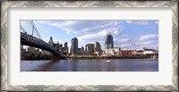 Framed Bridge across the Ohio River, Cincinnati, Hamilton County, Ohio