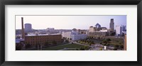 Framed High angle view of buildings in a city, Durham, Durham County, North Carolina, USA