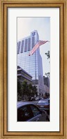 Framed Skyscraper in a city, PNC Plaza, Raleigh, Wake County, North Carolina, USA