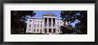 Framed Facade of a government building, City Hall, Raleigh, Wake County, North Carolina, USA