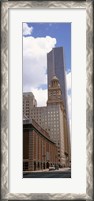 Framed Skyscrapers in a city, Houston, Texas, USA (vertical)