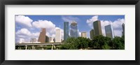 Framed Wedge Tower, ExxonMobil Building, Chevron Building, Houston, Texas (horizontal)