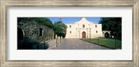 Framed Facade of a building, The Alamo, San Antonio, Texas