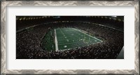 Framed Spectators in an American football stadium, Hubert H. Humphrey Metrodome, Minneapolis, Minnesota, USA