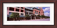 Framed Facade of a baseball stadium, Minute Maid Park, Houston, Texas, USA