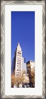 Framed Clock tower, Denver, Colorado