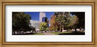 Framed Denver Post Building, Denver, Colorado, USA