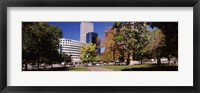 Framed Denver Post Building, Denver, Colorado, USA