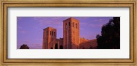 Framed Low angle view of Royce Hall at university campus, University of California, Los Angeles, California, USA