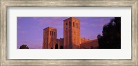 Framed Low angle view of Royce Hall at university campus, University of California, Los Angeles, California, USA