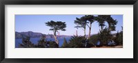 Framed Suspension bridge across a bay, Golden Gate Bridge, San Francisco Bay, San Francisco, California, USA