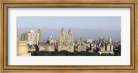 Framed Dakota, The Langham, The San Remo, Central Park West, Manhattan, New York City, New York State, USA