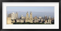 Framed Dakota, The Langham, The San Remo, Central Park West, Manhattan, New York City, New York State, USA