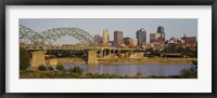 Framed Bridge over a river, Kansas city, Missouri, USA