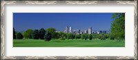Framed Skyline In Daylight, Denver, Colorado, USA