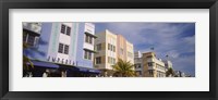 Framed Art Deco Hotel, Ocean Drive, Miami Beach, Florida