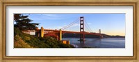 Framed Golden Gate Bridge from a Distance