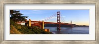 Framed Golden Gate Bridge from a Distance