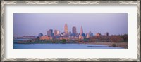 Framed Skyline from the Water, Cleveland, Ohio