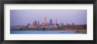 Framed Skyline from the Water, Cleveland, Ohio