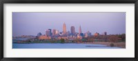 Framed Skyline from the Water, Cleveland, Ohio