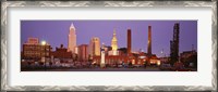 Framed Skyline, Cleveland, Ohio, USA