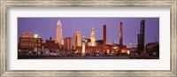 Framed Skyline, Cleveland, Ohio, USA